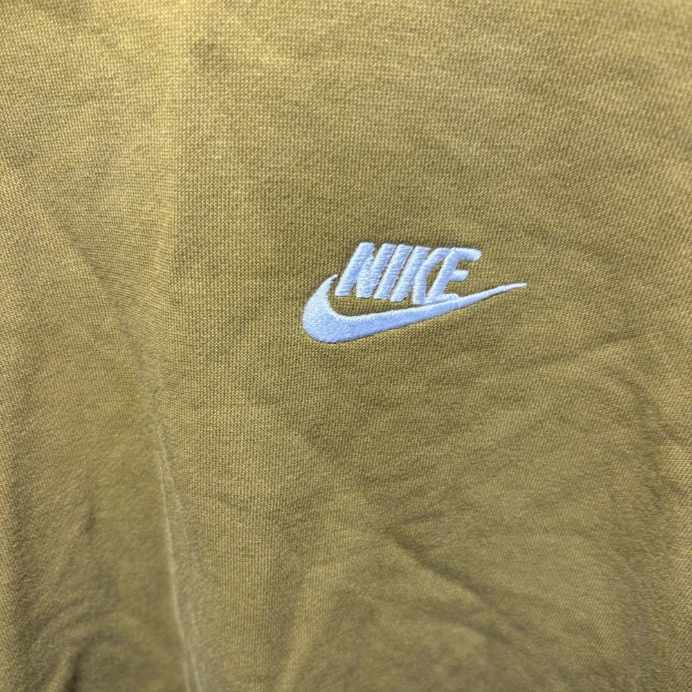Nike Green Cropped Mock Neck Sweatshirt Women’s Size Small - Picture 2 of 10
